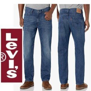 Levi's Straight Leg Blue Jeans Size 34
